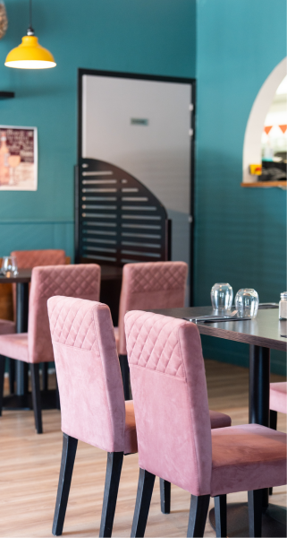 Le restaurant - La Pause Rn7 - restaurant LA COUCOURDE - Restaurant en Drôme Provençale